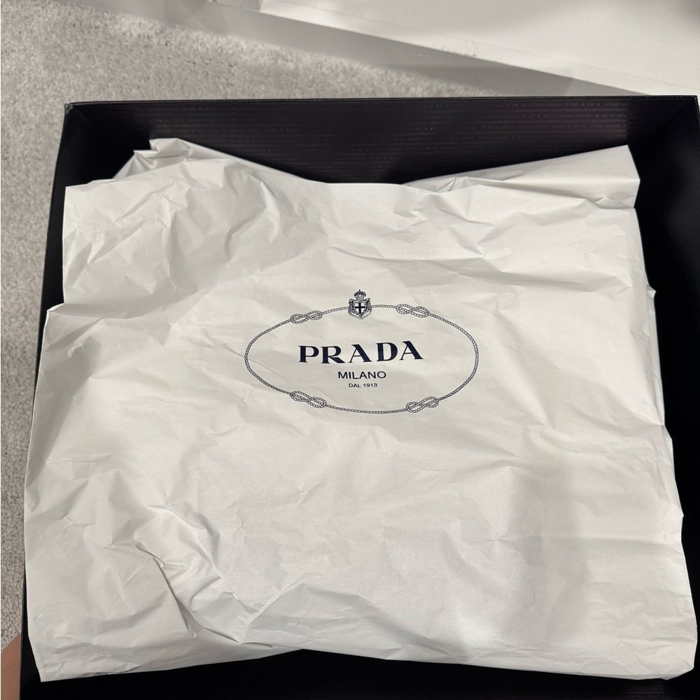 Prada Black Leather Tote Bag - Picture 10 of 15